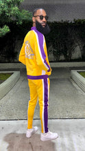Load image into Gallery viewer, FYMV University Tracksuit ( Gold / Purple )