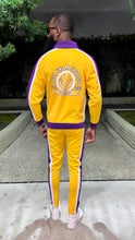 Load image into Gallery viewer, FYMV University Tracksuit ( Gold / Purple )