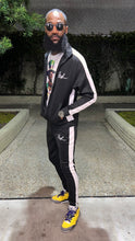 Load image into Gallery viewer, FYMV University Tracksuit ( Black )