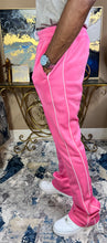 Load image into Gallery viewer, Fly Man Stacked Trackpants ( Pink )