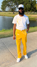 Load image into Gallery viewer, Fly Man Stacked Trackpants ( Yellow )