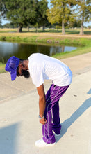 Load image into Gallery viewer, Fly Man Stacked Trackpant ( Purple )