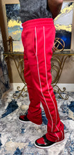 Load image into Gallery viewer, Fly Man Stacked Trackpants ( Red )