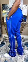 Load image into Gallery viewer, Fly Man Stacked Trackpants ( Royal )