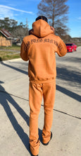 Load image into Gallery viewer, Coffee Cream Stacked Hoodie Set