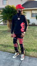 Load image into Gallery viewer, Funky Style Plaid Buckle Jeans