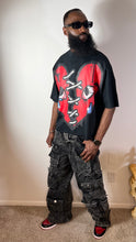 Load image into Gallery viewer, Crying Heart Cropped Shirt
