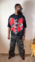 Load image into Gallery viewer, Crying Heart Cropped Shirt
