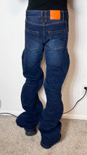 Load image into Gallery viewer, Wavy Denim Stacked Jeans
