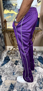 Fly Man Stacked Trackpant ( Purple )