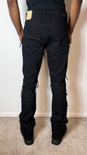 Load image into Gallery viewer, Lit Black Pocket Stacked Jeans
