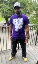 Load image into Gallery viewer, Reborn Graphic Shirt (Purp)
