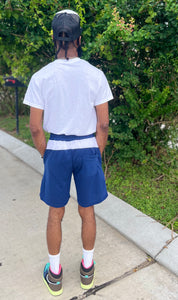 Color Block Shorts Mint