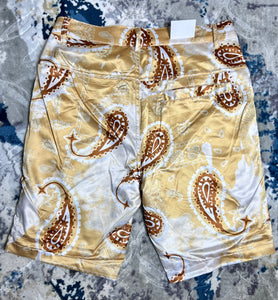 Unique Design Satin Shorts