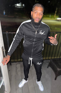 Black Out Puff Signature Tracksuit