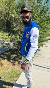 The Winning Team Varsity Cardigan (Royal)