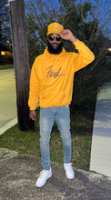 Load image into Gallery viewer, Lundi Gras Puff Fresh Hoodie (Yellow)
