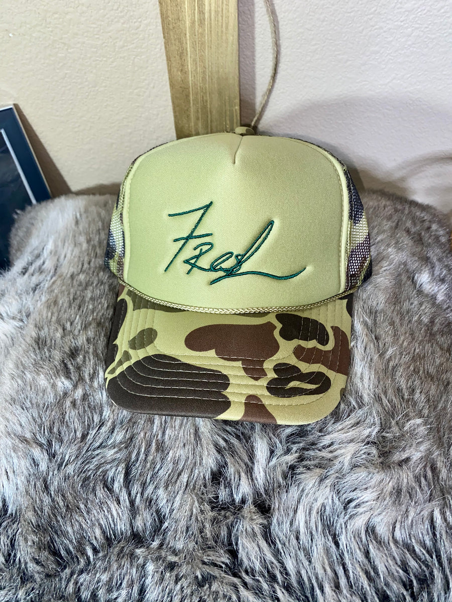 Fresh Signature Trucker Hats – Fresh Yung Man Vision