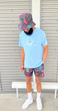 Load image into Gallery viewer, Triple Signature Graphic T ( Babe Blue )
